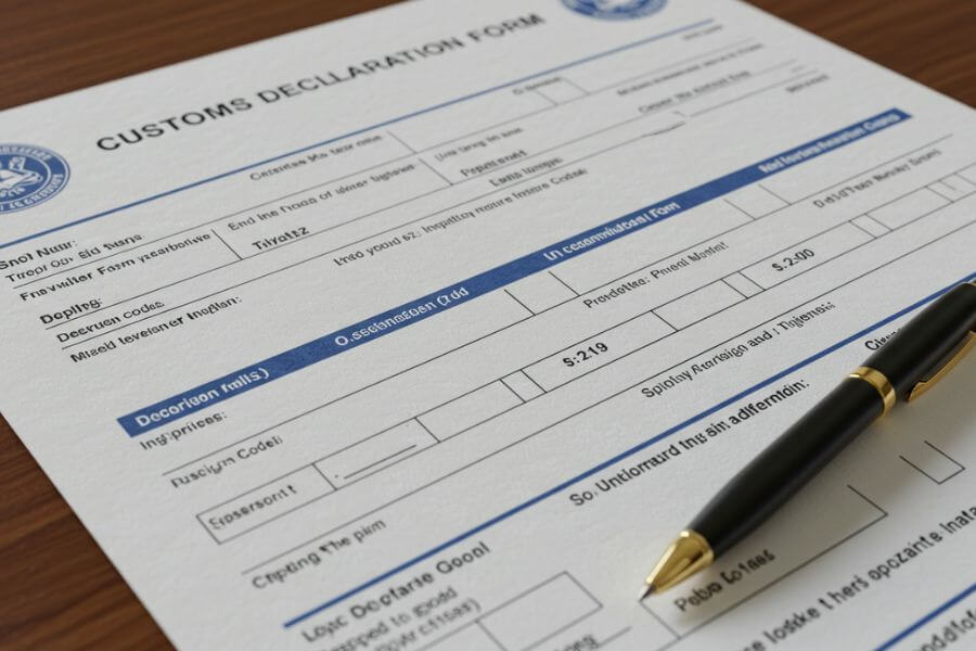 Declaración de Equipaje - Formulario 250